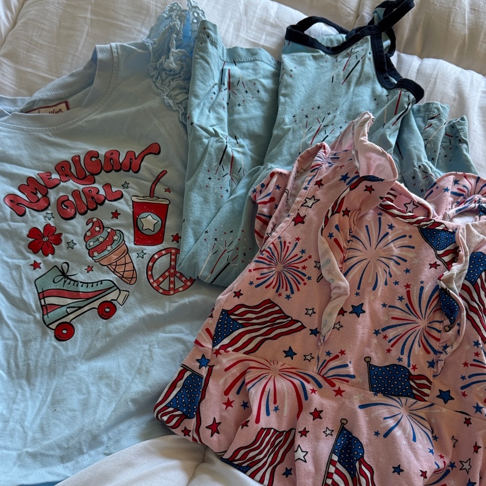 All American bundle for your little girl 🇺🇸🇺🇸🇺🇸